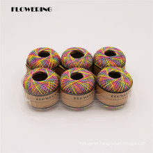 Custom Manufactured Wholesale Cotton Rope Iridescent